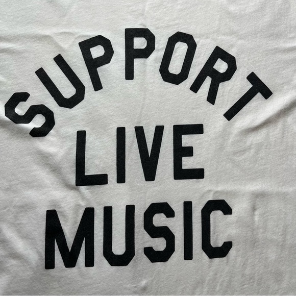 NWT Anthropologie Original Retro Brand Vintage Tee - Support Live Music - Picture 8 of 8